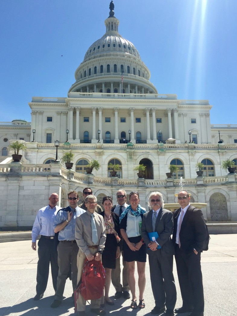 Representatives from Maine teamed up with Rhode Island stakeholders during the DC fly-in event