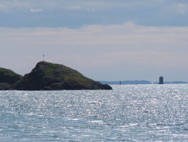 Approaching the Fox Island Thorofare