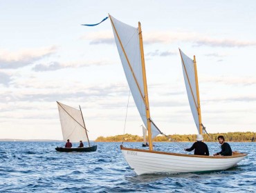 Sailing on Rockland Harbor