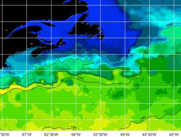 map of Gulf Stream