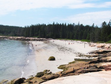 Fine Sand Beach on Swan's Island