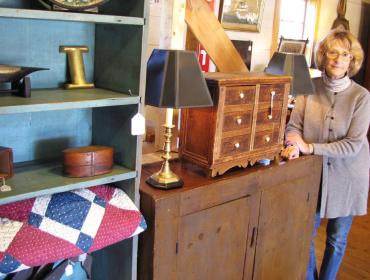 Phyllis Sommer at Pumpkin Patch Antiques