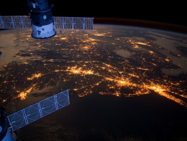 The Eastern Seaboard from space