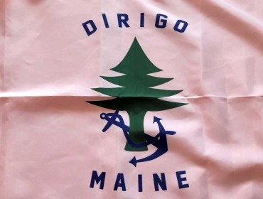 Maine State Merchant Marine flag