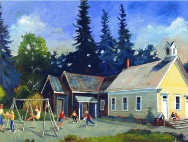 Island School painting