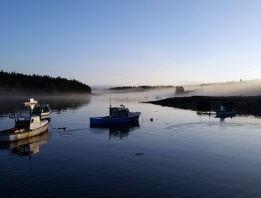 Isle au Haut at dawn