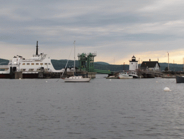 Islesboro's ferry landing.