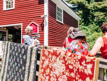 The Red Studio, a second-hand store on Chebeague Island, raises funds for the island's eldercare facility, the Commons.