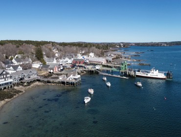 North Haven by air.