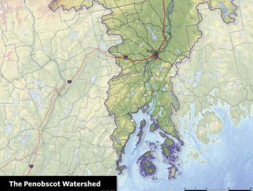 Map of Penobscot Watershed