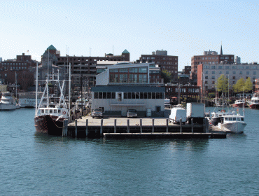 A view of Portland's waterfront.