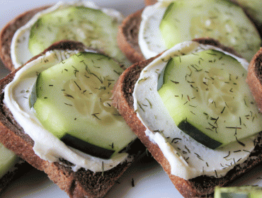 Cucumber sandwich