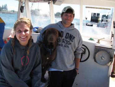 lobster fishermen on Vinalhaven