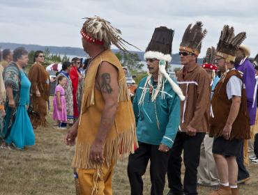 The Passamaquoddy Tribe's inauguration ceremony