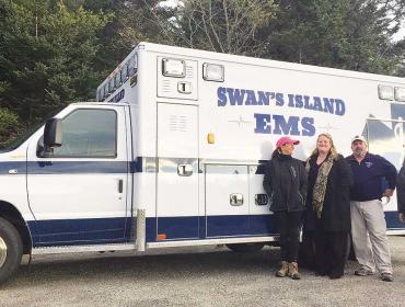 Swan's Island's new ambulance