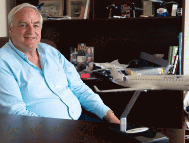 John Pearsall, owner and operator of Elite Airways