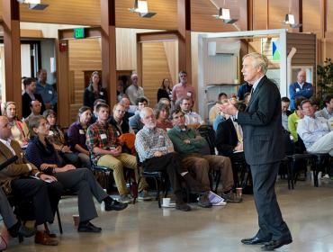 Sen Angus King speaks