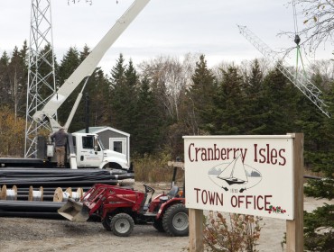 Work underway on Islesford to bring broadband internet to the island.