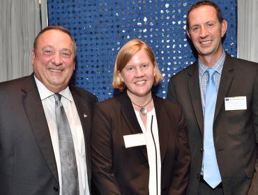 Gov. LePage, Deirdre Gilbert and Jeff Bennett