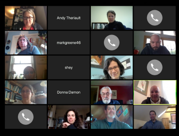 Members of the Maine Islands Coalition and Island Institute staff held a virtual meeting on March 20 to discuss island responses to COVID-19 and the resources they still need.