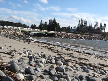 Mystery coastal scene