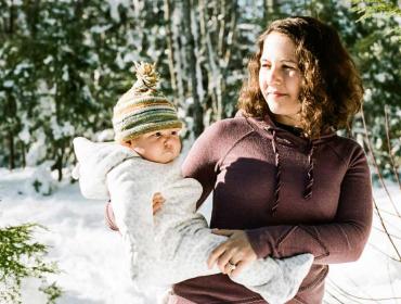 Courtney Naliboff and her daughter.