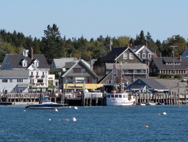 The Port Clyde waterfront.