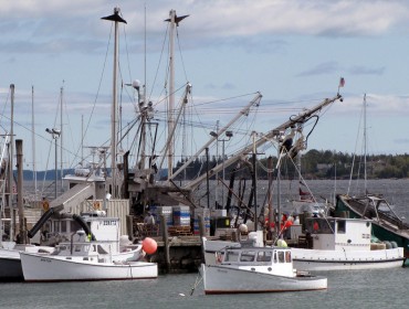 Rockland's fish pier.