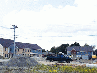 Phase I of Oriole Way, a workforce housing project in Ellsworth's urban core.