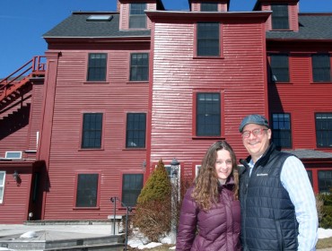 Nicole Nedar and Scott Hall are the new owners of the Pilgrim's Inn in Deer Isle.