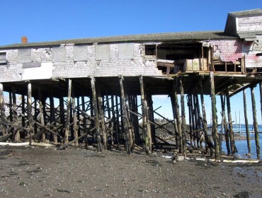 Lubec's "brining shed."