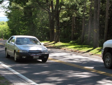 Part of Route 1 north of Camden village which DOT wants to rebuild and widen.