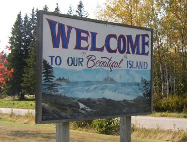 welcome to island image