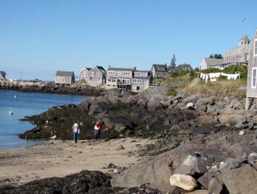 Monhegan shoreline