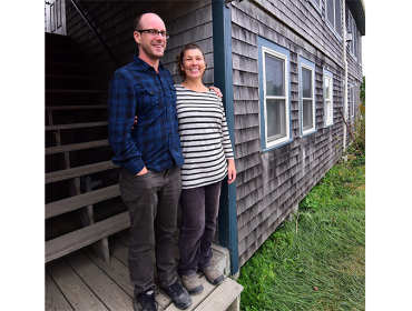 Dylan and Mandy Metrano own La Nef Chocolate on Monhegan Island. 