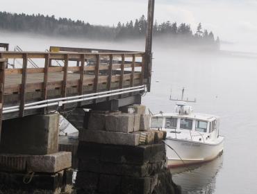 Foggy day on Islesboro