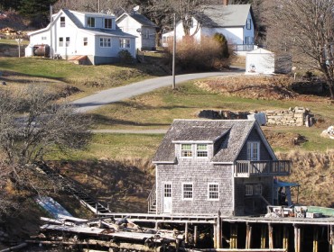 From the harbor, Frenchboro.