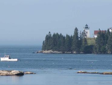 lobster boat lighthouse