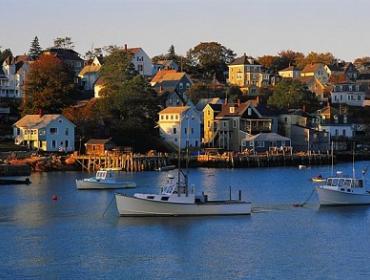 Stonington harbor, Maine