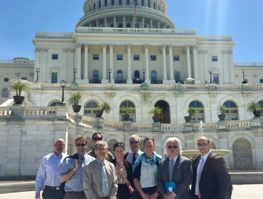 Representatives from Maine teamed up with Rhode Island stakeholders during the DC fly-in event