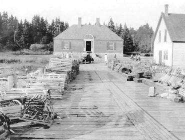 old view of Islesford dock