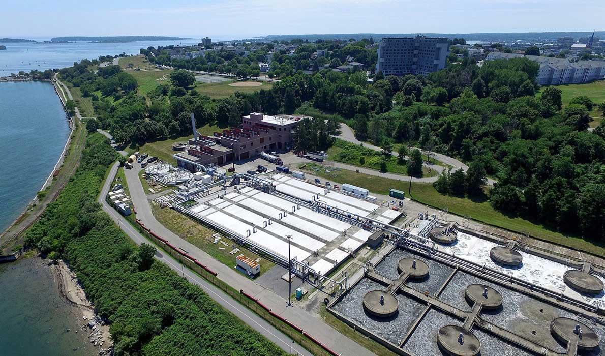 East End treatment plant in Portland