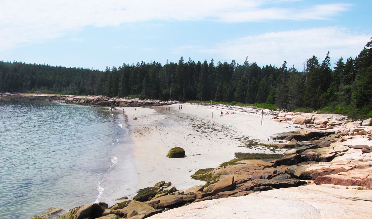 Fine Sand Beach on Swan's Island