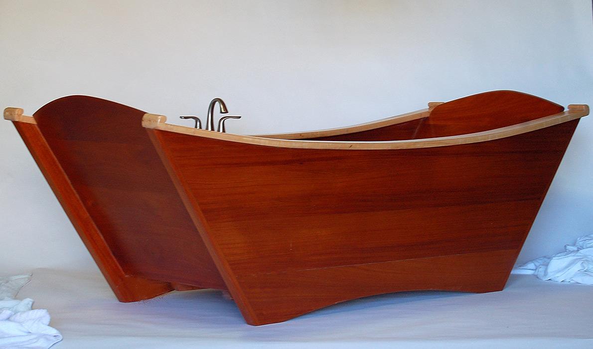 Bath-in-wood