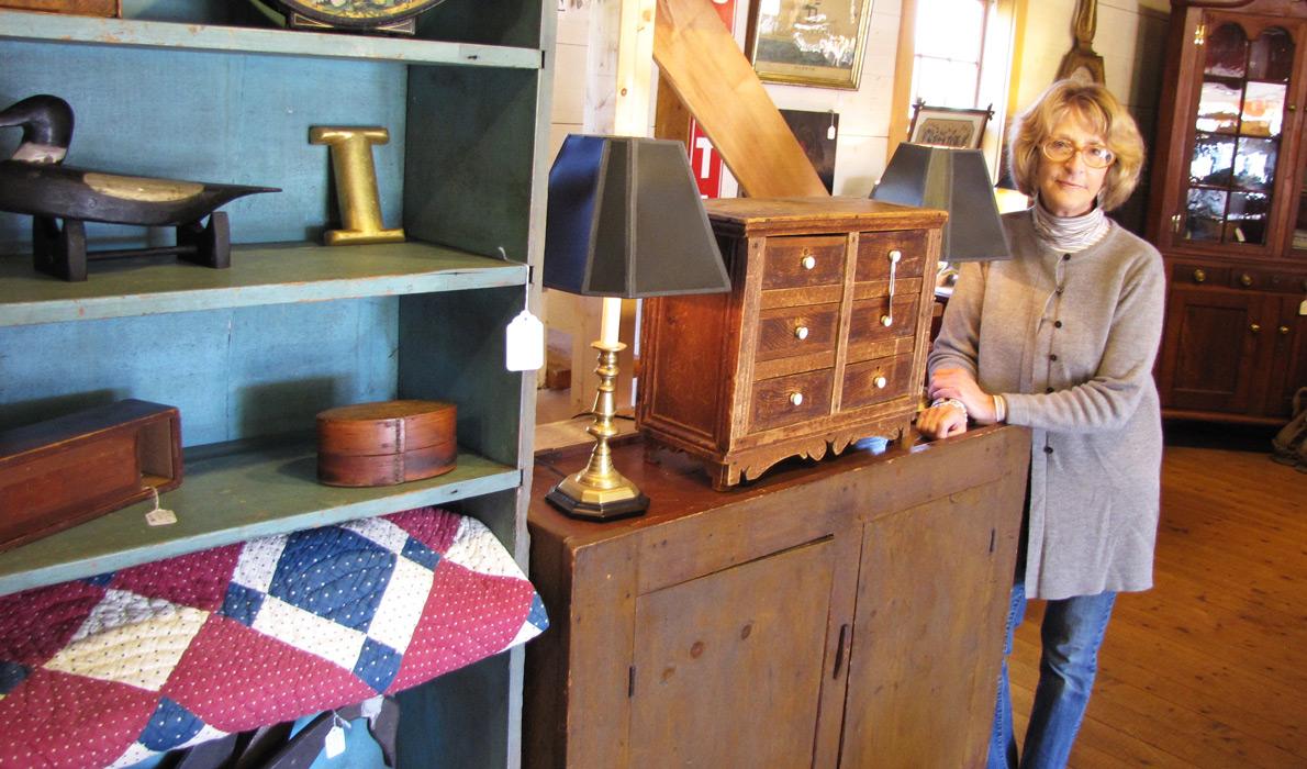 Phyllis Sommer at Pumpkin Patch Antiques