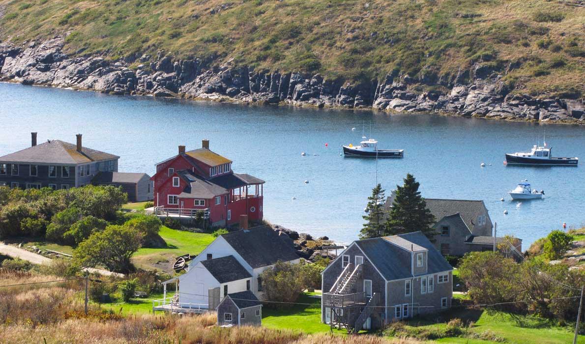 Monhegan Island view