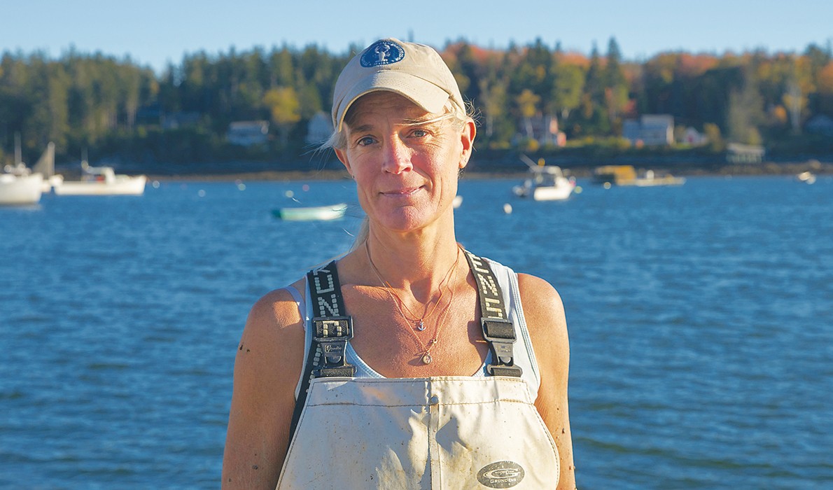 Merritt Carey, from a Luke’s Lobster calendar featuring women who work on the water. PHOTO: PIXELLAB/COURTESY OF LUKE'S LOBSTER