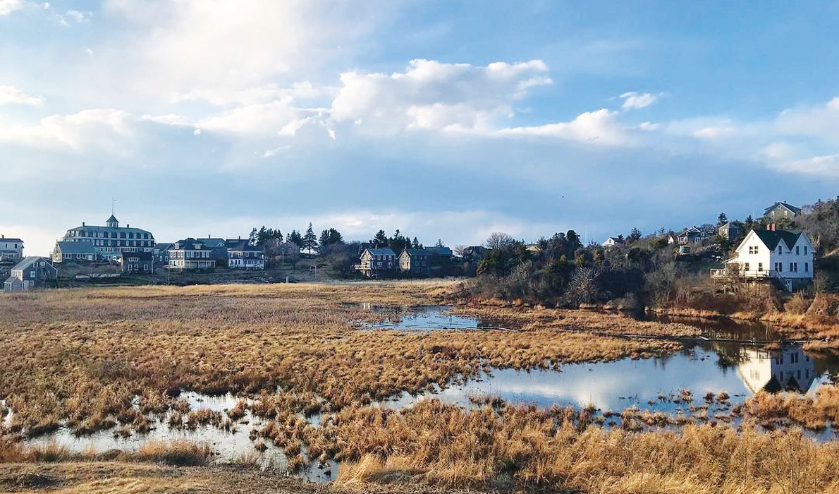  Monhegan Island’s marshy freshwater meadow is part of the aquifer.