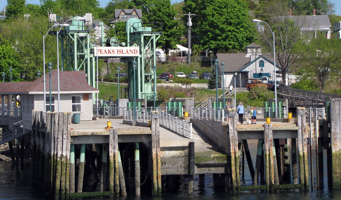 Peaks Island ferry landing