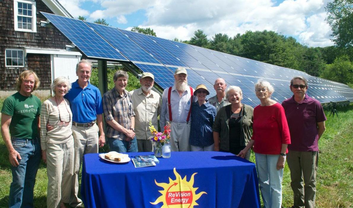 Maine's first community solar farm